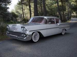 Chevrolet Delray berlina a 2 porte del 1958 Modello 3D
