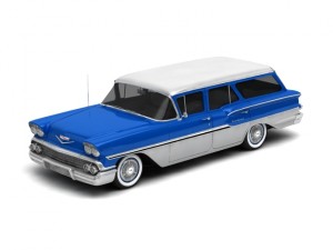 chevrolet brookwood station wagon 1958 3Dモデル