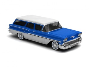 chevrolet brookwood station wagon 1958 3Dモデル