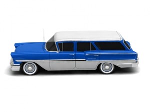 chevrolet brookwood station wagon 1958 3Dモデル