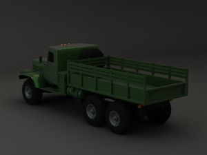 collection truck kraz 3Dモデル