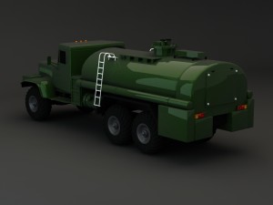 collection truck kraz 3Dモデル