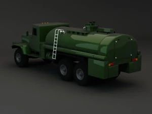 collection truck kraz 3D Model