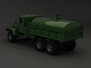 collection truck kraz 3Dモデル