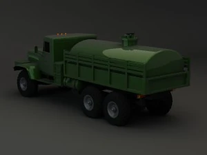 collection truck kraz 3D Model
