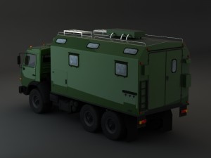 collection truck kamaz Modelo 3D