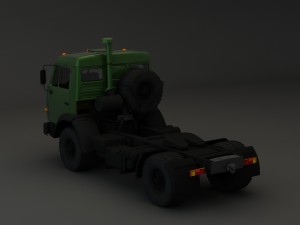 collection truck kamaz Modelo 3D