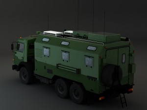 collection truck kamaz Modelo 3D