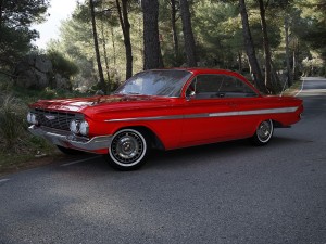 12 classics cars collection Modelo 3D