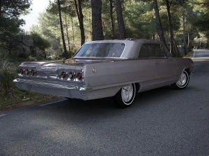 12 klasik araba koleksiyonu 3D Model