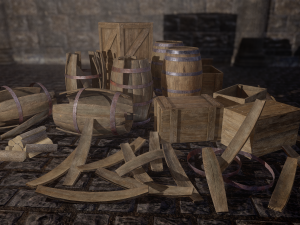 wood package 3D Model