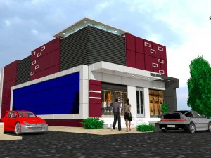 Projekt centrum handlowego 3D Model 3D