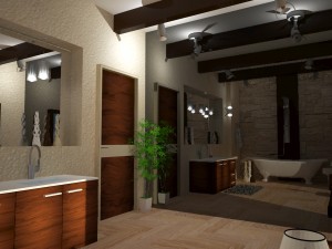 modern bathroom interior desgin Modèle 3D