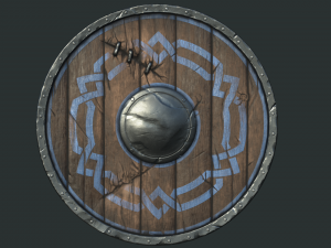 shield 3D 모델
