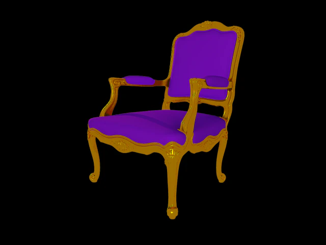 chair 3D Model .c4d .max .obj .3ds .fbx .stl .blend 