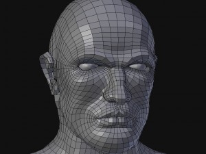 man base mesh Modelo 3D