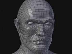 man base mesh 3D Model