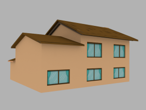 simpsons house 3D-Modell