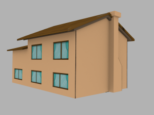simpsons house 3D-Modell