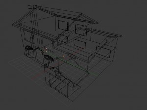 simpsons house 3D-Modell