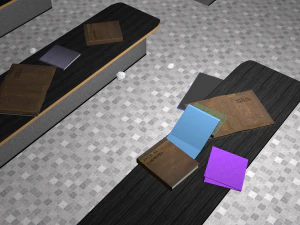 sala de aula Modelo 3D