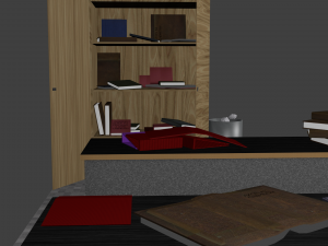 classroom 3D Model