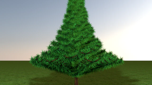christmas tree 3D Model .c4d .max .obj .3ds .fbx .stl .blend 