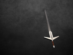 the witcher silver sword 3D Model