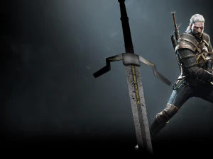 The witcher swords 3D Model
