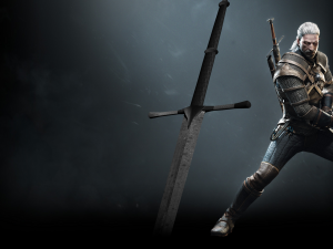 The witcher swords Modello 3D