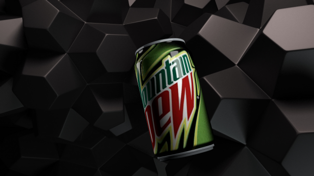 mountain dew 3D Модель .c4d .max .obj .3ds .fbx .stl .blend 