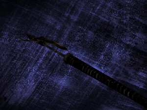 bloody ax low-poly 3D Model