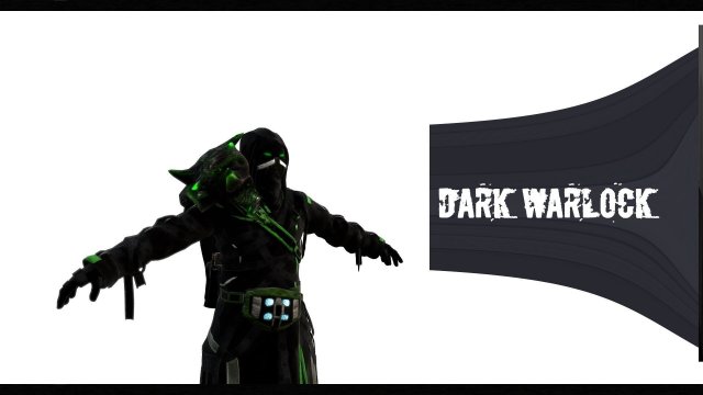 dark warlock 4k 3D Model .c4d .max .obj .3ds .fbx .stl .blend 