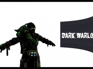 dark warlock 4k Modelo 3D