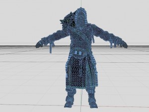 dark warlock 4k 3D Model