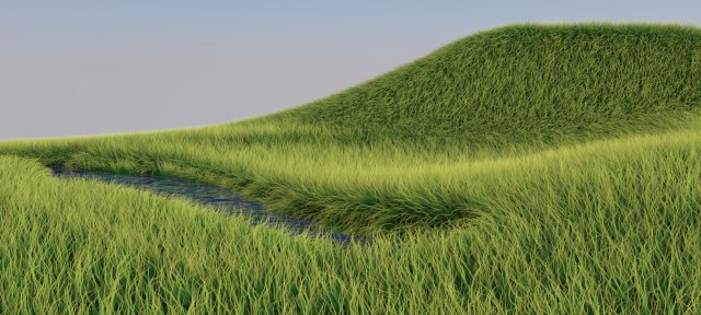 stunning realistic glade vr - ar - low-poly 3D 모델 .c4d .max .obj .3ds .fbx .stl .blend 