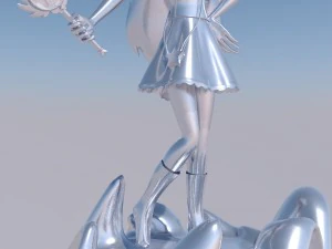 star vs the forces of evil - printed figurine star butterfly 3d print model 3D Print Model