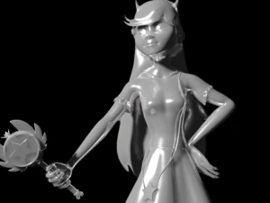 star vs the forces of evil - printed figurine star butterfly 3d print model 3D Print Model
