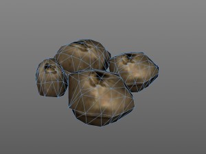 transportation box - wooden box low-poly 3D Model
