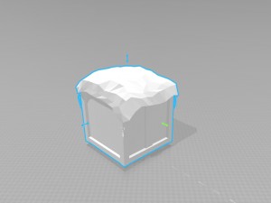 transportation box - wooden box low-poly 3D Model