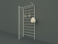 Swedish Ladder Wall Bars 3D Model