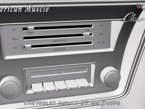 chevrolet impala ss 67 coupe 3D Модель