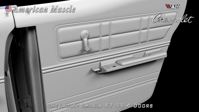 1967 impala sales door panels