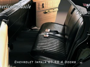 chevrolet impala ss 67 4 doors 3D Model
