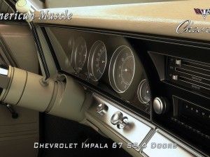 chevrolet impala ss 67 4 doors Model 3D