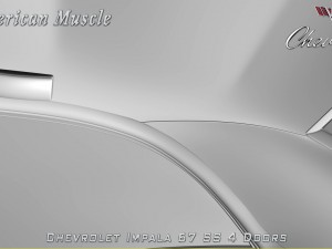 chevrolet impala ss 67 4 doors Model 3D
