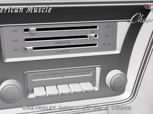 chevrolet impala ss 67 4 doors Model 3D
