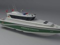 16m coast guard boat 3D Models