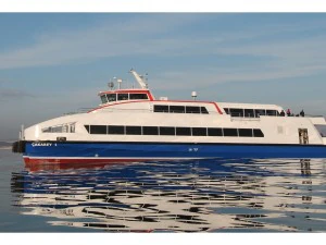 Ferryboat da cidade de Izmir - fibra de carbono Modelo 3D