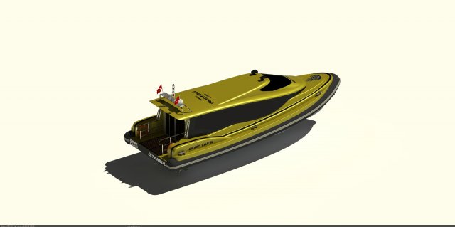 sea taxi Modelo 3D .c4d .max .obj .3ds .fbx .stl .blend 